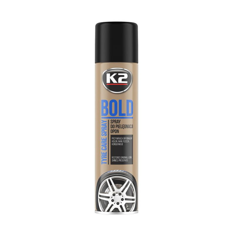 K2 BOLD - spray do nabłyszczania i pielęgnacji opon 600ml