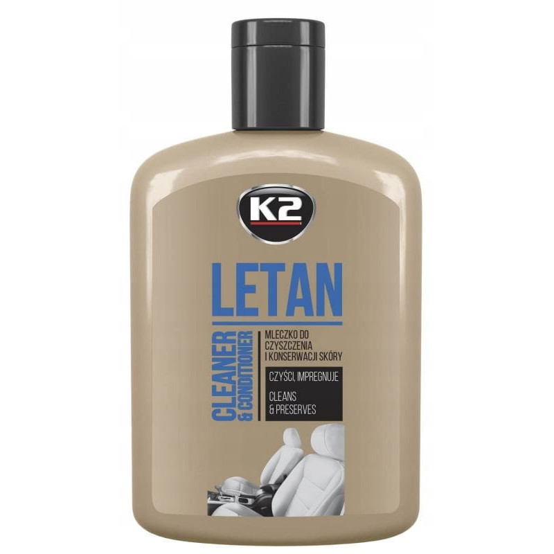 K2 LETAN MLECZKO DO PIELĘGNACJI SKÓRY SKÓR 2w1