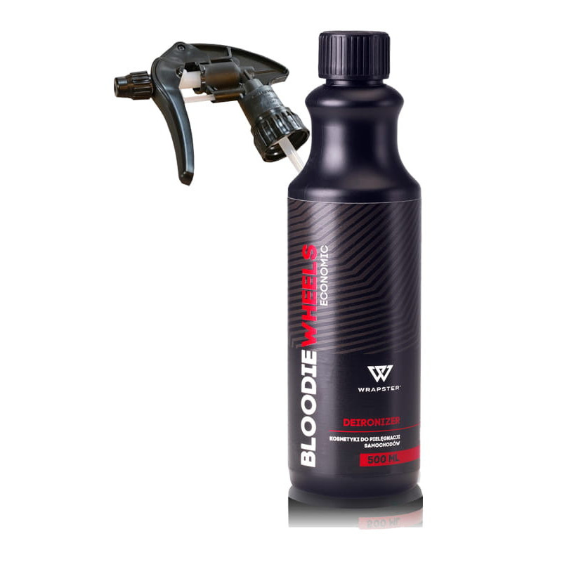 Wrapster Bloodie Wheel Economic - Środek do felg, usuwania opiłków metalu + Atomizer 500ml