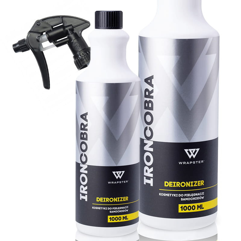 Wrapster Iron Cobra Professional - deironizer do felg i lakieru + Atomizer 1L