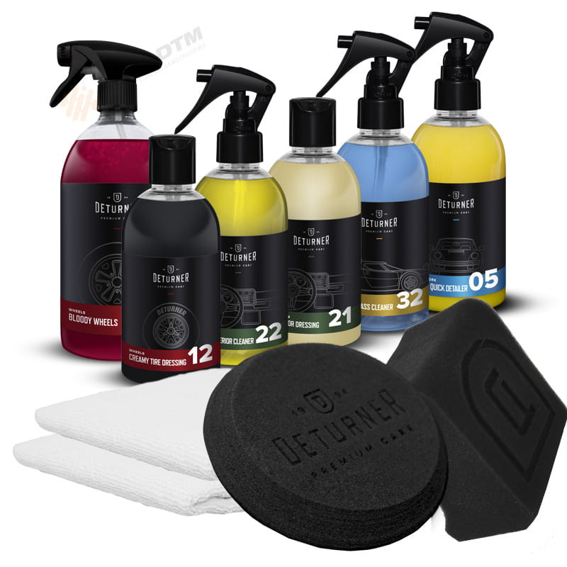 DETURNER ZESTAW DO WNĘTRZA I NA ZEWNĄTRZ AUTA 1750