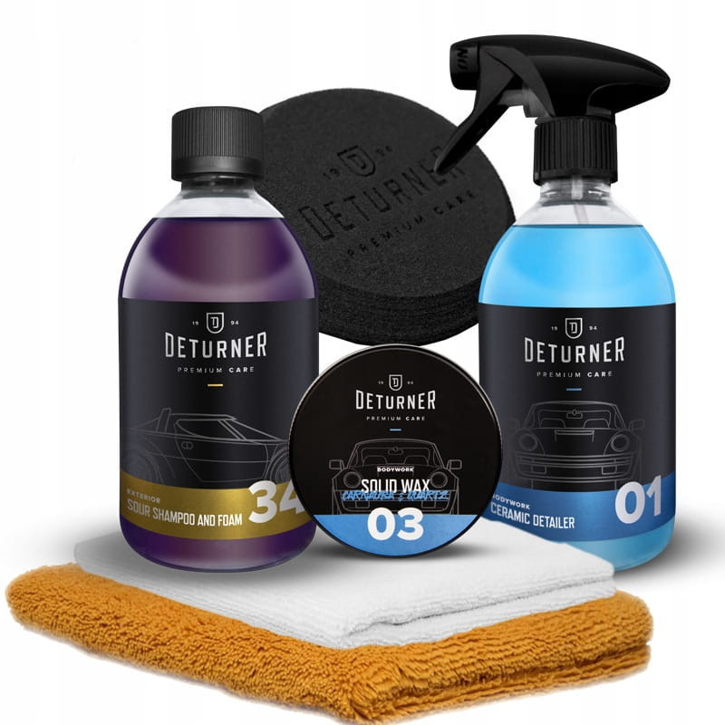 DETURNER ZESTAW DO LAKIERU WOSK PIELĘGNACJA WOSKU