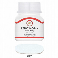 RENOSKÓR ZESTAW DO RENOWACJI SKÓRY BUTÓW BIAŁY