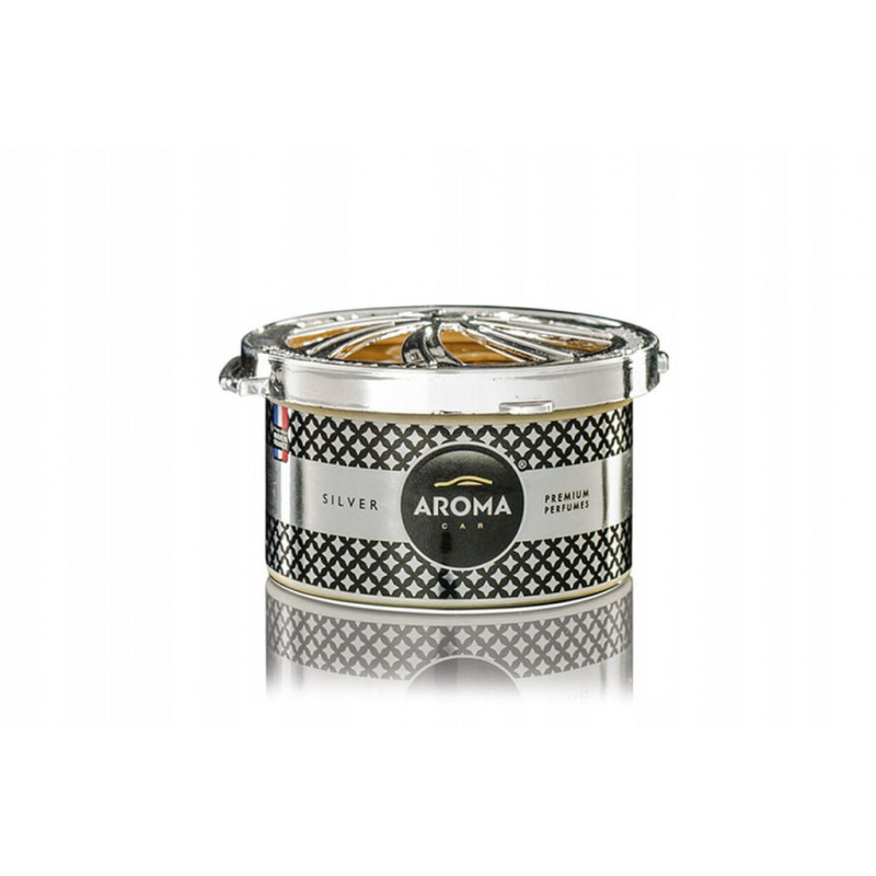 AROMA ORGANIC SILVER ODŚWIEŻACZ ZAPACH SAMOCHODOWY