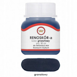 ZESTAW DO MALOWANIA SKÓRY KIEROWNICY GRANATOWY