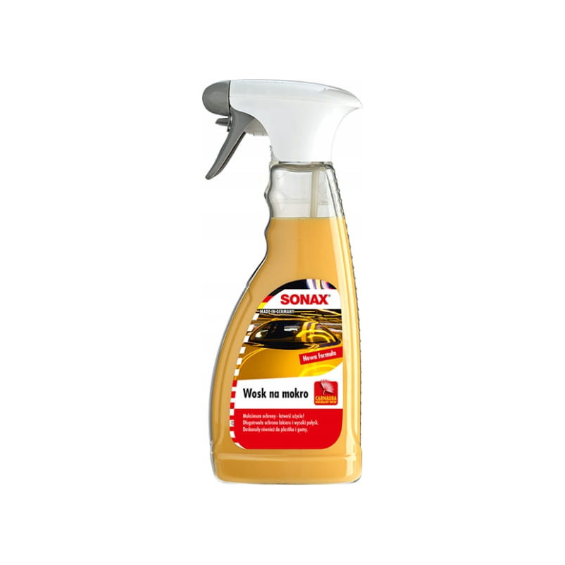 SONAX WOSK NA MOKRO NABŁYSZCZAJĄCY 500ML CARNAUBA