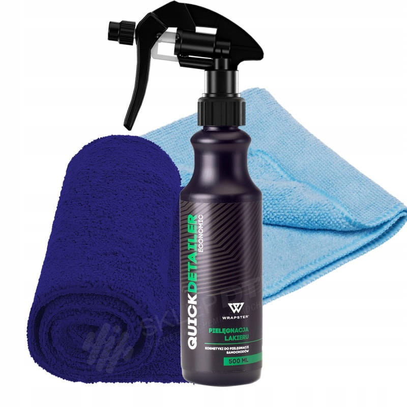 WRAPSTER zestaw pielęgnacja lakieru QUICK DETAILER