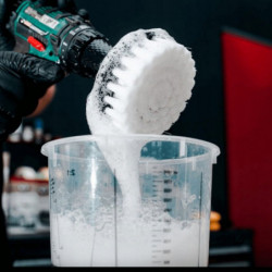 K2 BRILL szczotka na wiertarkę do tapicerki 10cm