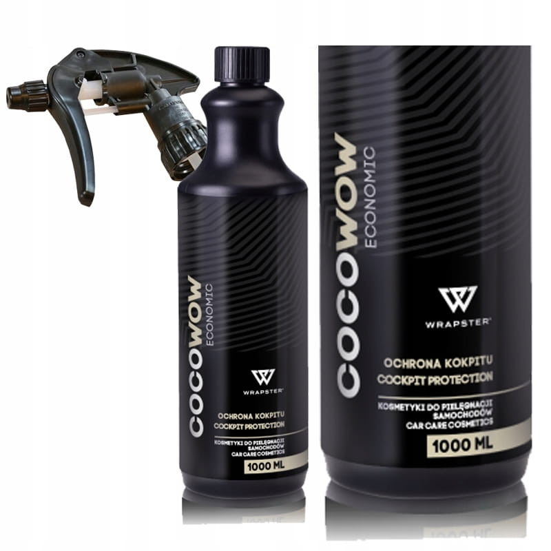 WRAPSTER COCOWOW PIELĘGNACJA KOKPITU PLASTIKU 1L