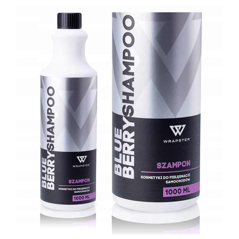 WRAPSTER BLUEBERRY SHAMPOO SZAMPON SAMOCHODOWY 1L