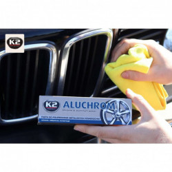 K2 ALUCHROM - Czyści i nabłyszcza metalowe powierzchnie, pasta do polerowania 120g