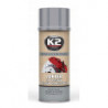 K2 LAKIER SPRAY DO ZACISKÓW BĘBNÓW SREBRNY 400ML