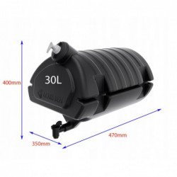 Zbiornik na wodę pojemnik mydło bus laweta TIR 30l