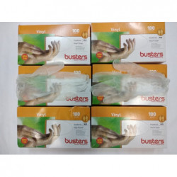 RĘKAWICZKI WINYLOWE RĘKAWICZKA WINYLOWA XL 5par