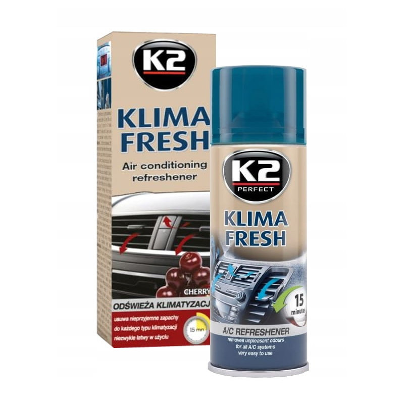 ODŚWIEŻACZ KLIMATYZACJI GRANAT K2 WIŚNIA 150ML