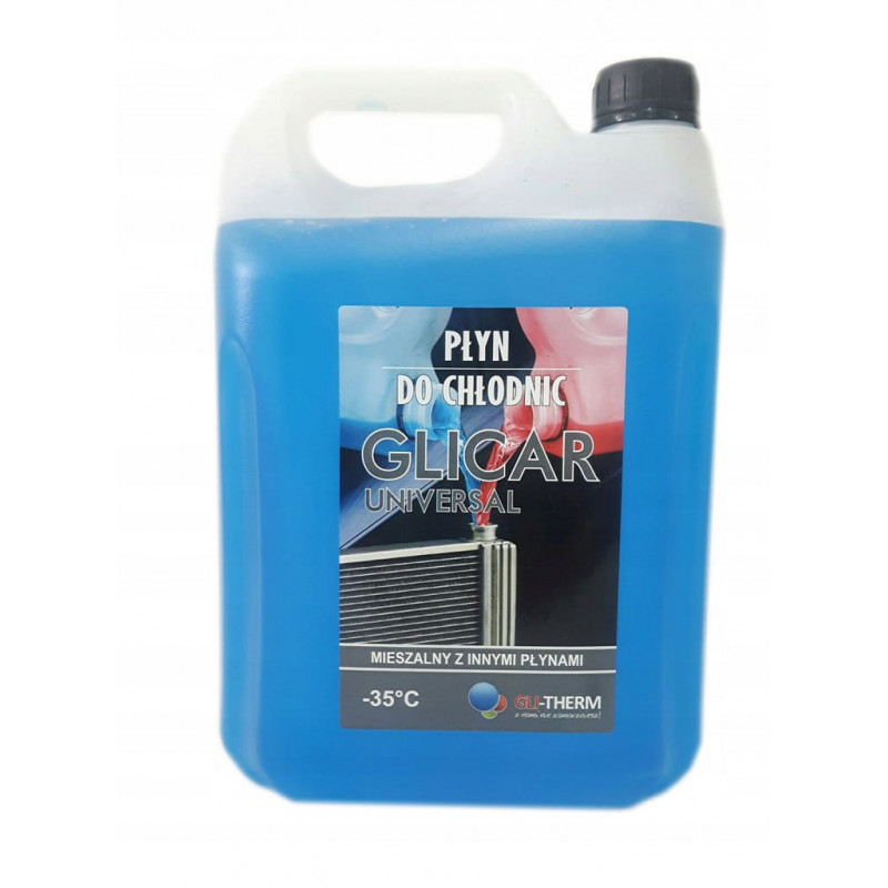 Płyn chłodniczy płyn do chłodnic GLICAR 5L