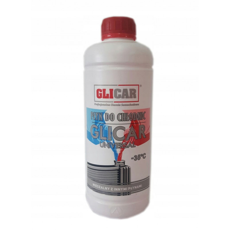 Płyn chłodniczy płyn do chłodnic GLICAR 1L
