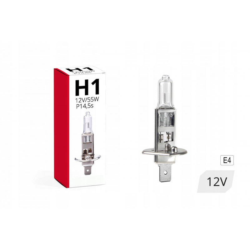 ŻARÓWKA h2 HALOGENOWA 12V 55W FILTR UV (E4)