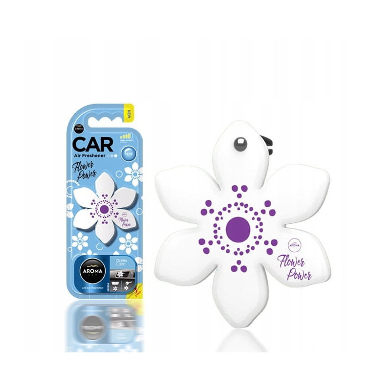 FLOWER OCEAN CALM POLIMER ZAPACH SAMOCHODOWY