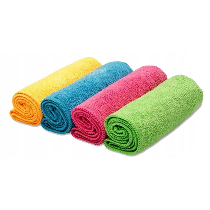 MIKROFIBRA 250g SZMATKA 30x30 ŚCIERECZKI 4szt