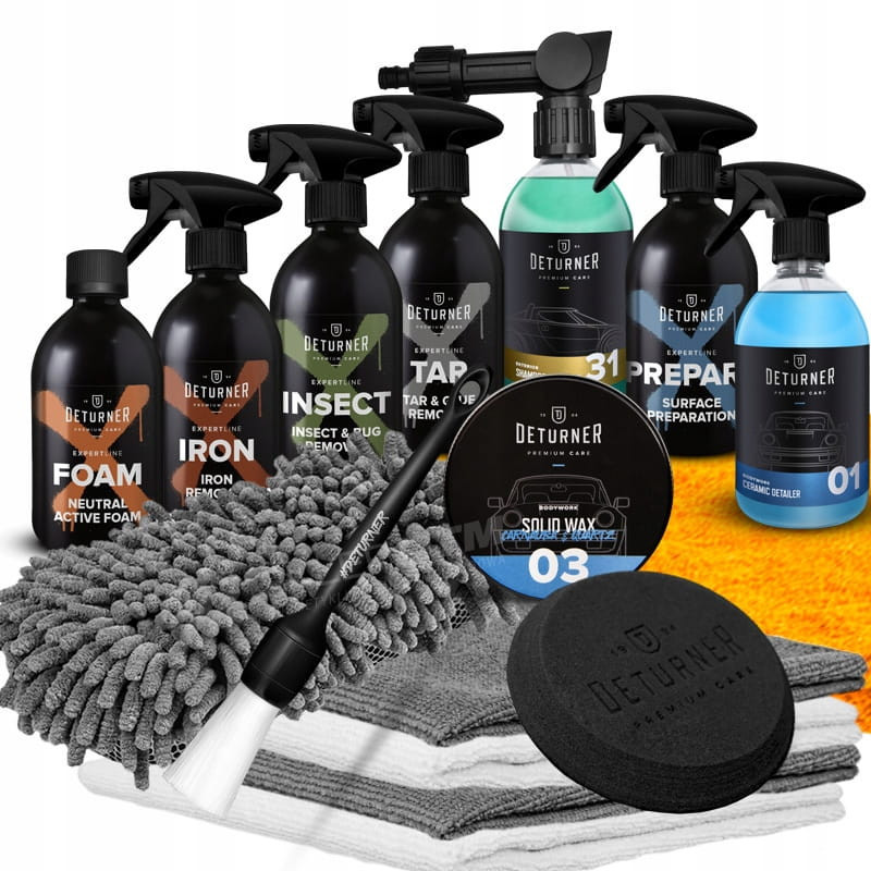 DETURNER zestaw do lakieru wosk + GRATIS !!!