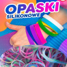100szt OPASKI SILIKONOWE zasyp do automatu 32mm