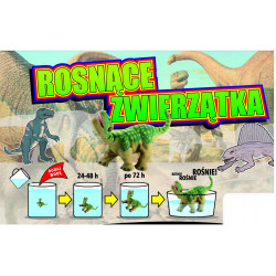 20 szt ROSNĄCE DINOZAURY...